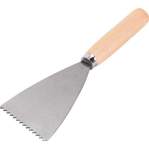 Roberts 10033 3/16 in. x 5/32 in. V-Notch Cove Base Adhesive Spreader - ZenverasKV10033