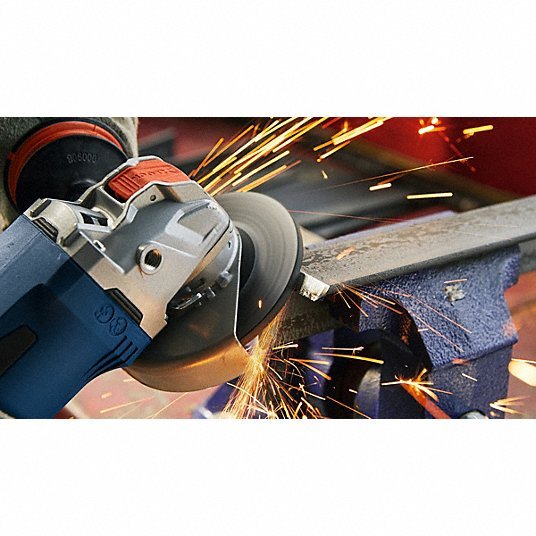 Bosch GWX18V - 13PN Angle Grinder 5 in_6 in Wheel Dia, Brushless Motor, 18V DC, Std Head, Barrel Grip Grip, Tool Only - ZenverasKV820FV9