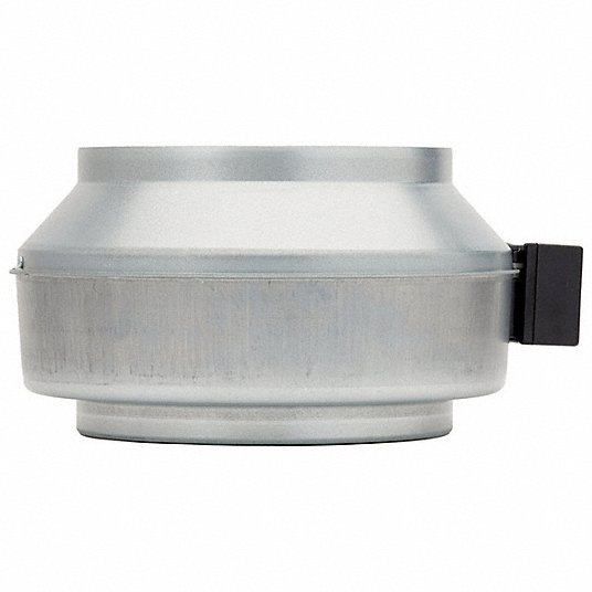 Fantech 45020 In - Line Duct Fan 940 cfm Max., 12 in Duct, 300 W, 120V AC, 1 Ph, IP44, Galvanized Steel - ZenverasKV4YM42