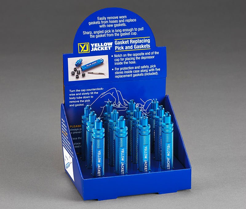 Yellow Jacket 19047 Gasket Remover Tool Steel, (5) CH20 Gaskets - ZenverasKV809JP9