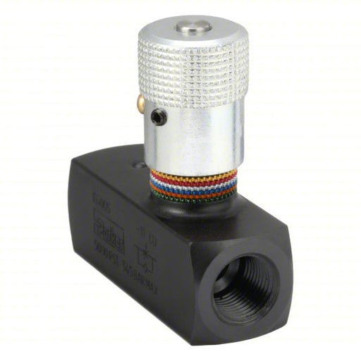 Parker F600S Hydraulic Flow Control Valve 8 gpm Max Flow Rate, 3/8 in NPT, 3/8 in NPT, Steel, Control - ZenverasKV1A042