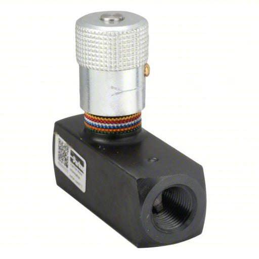 Parker F600S Hydraulic Flow Control Valve 8 gpm Max Flow Rate, 3/8 in NPT, 3/8 in NPT, Steel, Control - ZenverasKV1A042