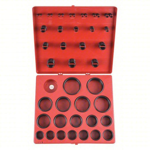 KVM Tools 1RGZ3 O - Ring Assortment SAE, Buna N, 485 Pieces, 37 # of Sizes, 70 Shore A - ZenverasKV1RGZ3