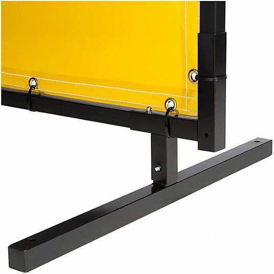 Steiner 534HD - 6X8 Welding Screen Vinyl, 6 ft Ht, 8 ft Wd, Yellow, 1 in Frame, Yellow - ZenverasKV5KNL6