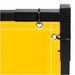 Steiner 534HD - 6X8 Welding Screen Vinyl, 6 ft Ht, 8 ft Wd, Yellow, 1 in Frame, Yellow - ZenverasKV5KNL6