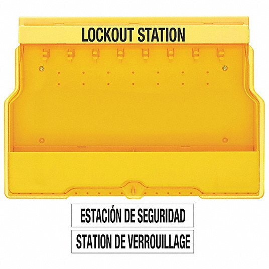 Master Lock S1850 Lockout Station, No Padlocks, Cover Lockout Station - ZenverasKV2CJL4