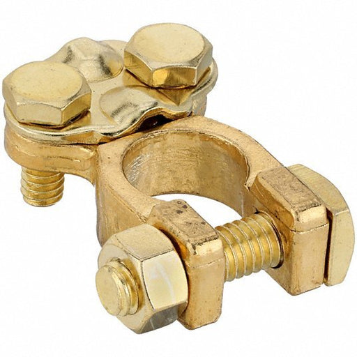 Grote 84 - 9126 Battery Terminal Universal, Top Post, 6 to 2/0 ga, Negative/Positive, Brass PK25 - ZenverasKV2FEP5