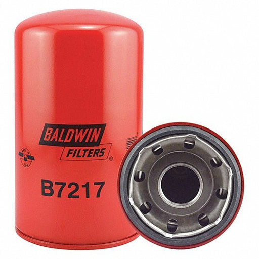 Baldwin Oil Filter B7217, LF9008, 1 1/2" - 12 Thread Size, 8 1/8 in Overall Ht, Oil, Spin - On - ZenverasKV2KZT7