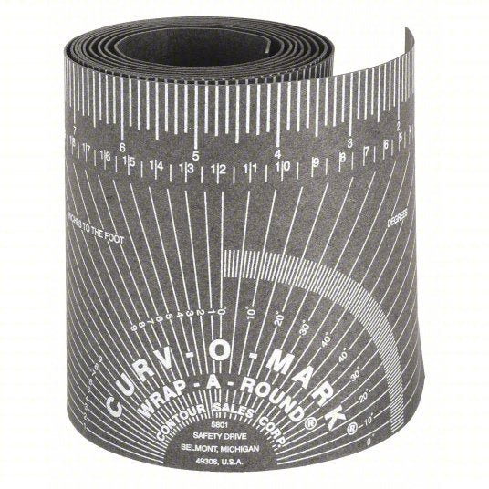 Jackson Safety 14756 Wrap - a - Round Tape Measure For 6 in to 16 in Pipe - ZenverasKV2UPY2
