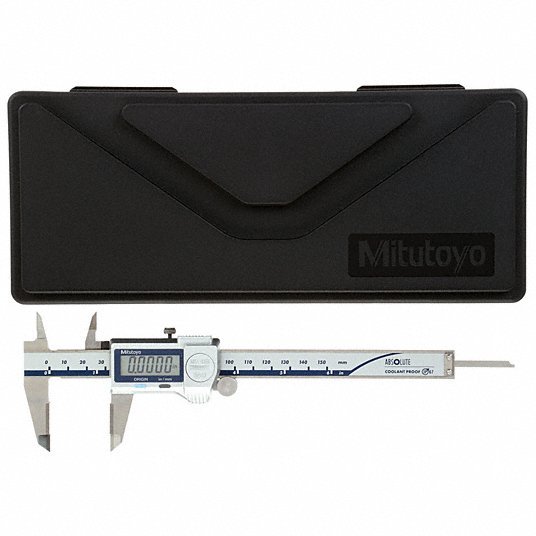 Mitutoyo 500 - 752 - 20 4 - Way Digital Caliper 0 in to 6 in /0 mm to 150 mm, IP67, Inch/Metric, Cabled - ZenverasKV2VNH6