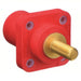 Hubbell HBLMRSR Receptacle For Female Connectors, 400A, Straight, Red, Square, Through Hole Mounting - ZenverasKV2XB72