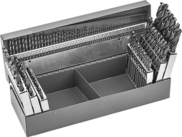McMaster 3085A11 Metric Black - Oxide High - Speed Steel Drill Bit Set 118 pc - ZenverasKV3085A11
