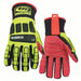 Ringers 267 - 09 Mechanics Gloves M (9), Synthetic Leather with Silicone Grip, 1 PR - ZenverasKV30D805