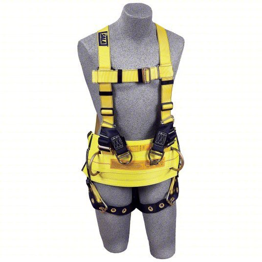 3M 1105825 DBI - SALA Full Body Harness Gen Use, Vest Harness, Mating / Tongue, Mating, L, Steel D - Rings - ZenverasKV30M446