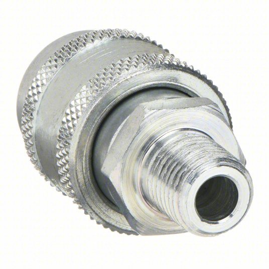 Parker 3050 - 3 Hydraulic Quick Connect Hose Coupling 3/8 in Coupling Size, Steel, 22.71 lpm Max. Flow Rate - ZenverasKV31A789
