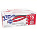 Ziploc 682257 Reclosable Poly Bag 1.75 mil Thick, 10 1/2 in Wd, 11 in Lg, Flat Pack, Polyethylene, 250 PK - ZenverasKV32GM82