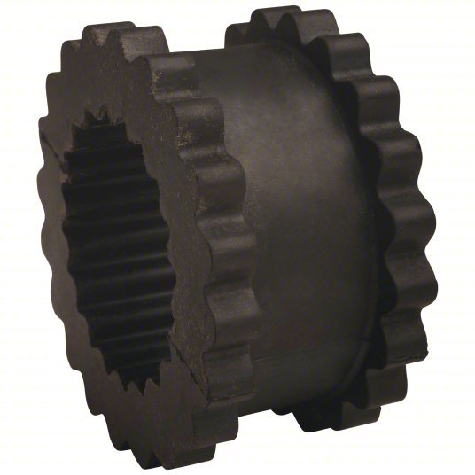 TB Wood's 6J Sleeve Coupling Insert 6 Coupling Size, 6,000 RPM Max Speed, 585 in - lb Rated Torque, EPDM - ZenverasKV32ZP57