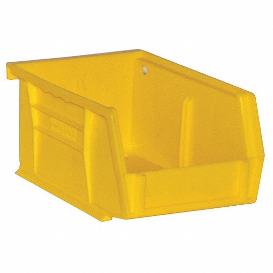 Durham PB30210 - 21 Hang and Stack Bin 4 in x 3 in, Yellow PK24 - ZenverasKV38G140