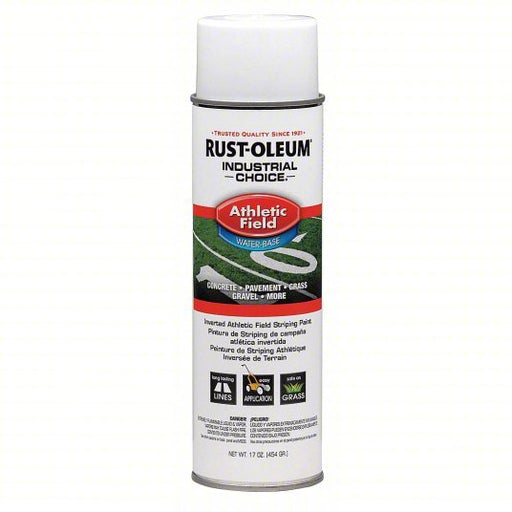 Rust - Oleum 206043 Athletic Field Striping Paint Inverted Paint Dispensing, White, 20 oz - ZenverasKV3BU13