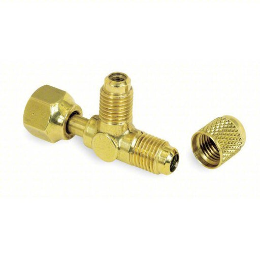 JB Industries A31851 - G Access Valve Tee Access 1/4 in Male SAE, Line 1/4 in SAE Male, Swivel, 3 in Lg, 3 PK - ZenverasKV20W308