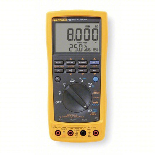 FLUKE - 789 Process Calibrator Multimeter, AC Current/AC Volt/Continuity/DC Volt/Diode/Freq - ZenverasKV3MU89