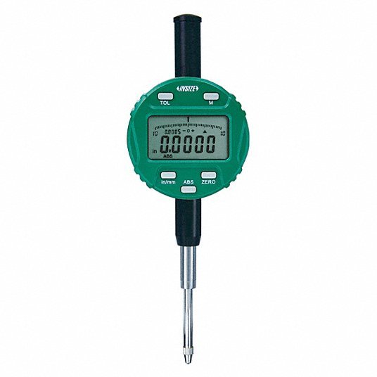Insize 2104 - 10E Digital Indicator Inch/Metric, +/ - 0.0015 in Accuracy, 0.01 mm_0.0005 in Resolution, Plunger - ZenverasKV408P64