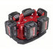 Milwaukee 48-59-1806 Battery Charger, Multi-Port Sequential Charging, For 18V, Li-ion, Std, 120V - ZenverasKV40K996