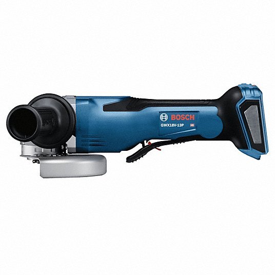 Bosch GWX18V - 13PN Angle Grinder 5 in_6 in Wheel Dia, Brushless Motor, 18V DC, Std Head, Barrel Grip Grip, Tool Only - ZenverasKV820FV9