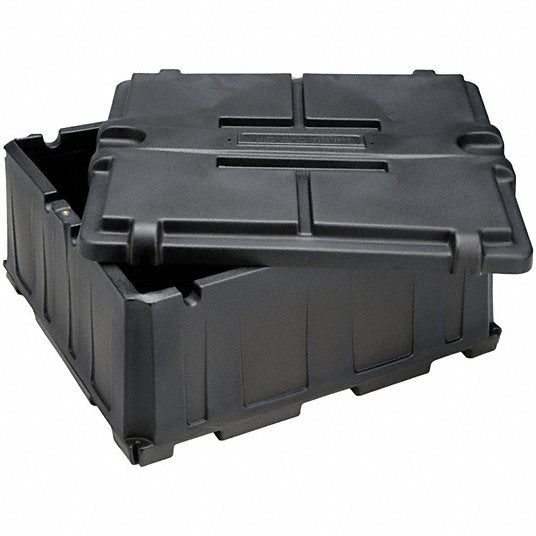 Noco HM485 Battery Box Commercial Vehicles, Group 8D Fits Battery Size Group, 21 in Inside Lg, Plastic - ZenverasKV417Y50