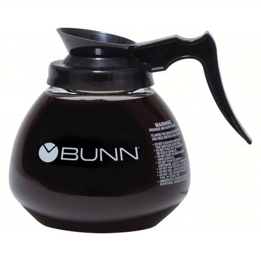 Bunn 42400.0101 Pourover Decanter 64 fl oz Max Capacity, Glass, Pour Over Pour, 6 1/2 in Overall Ht - ZenverasKV12H104