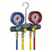 Yellow Jacket 46003 Manifold Gauge 4 Valves, 4 Hoses, Series BRUTE II, 3 1/8 in Gauge, For R - 32/R - 410A - ZenverasKV809K13