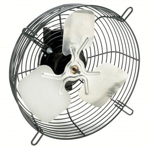 KVM Tools KV484X53 Guard - Mounted Exhaust Fan 12 in Blade, 1/15 hp, Totally Enclosed Air Over, 830 cfm, 115V AC - ZenverasKV484X53