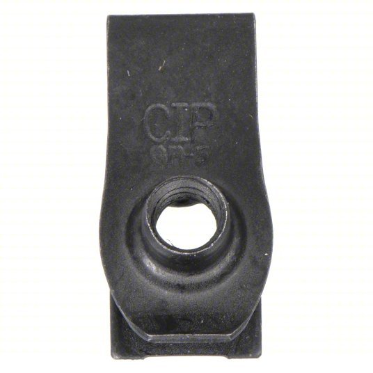 Approved Vendor 138332003 Spring Nut U Clip - On, Steel, Not Graded, Phosphate, 1/4" - 20 Thread, 0.025 in Min Panel Thick, 25 PK - ZenverasKV4CUG8