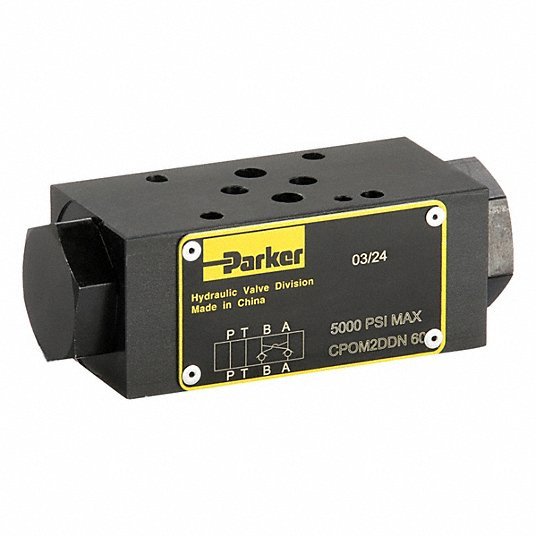 Parker CPOM2DDN Pilot Operated Check Valve 15.9 gpm Flow Rate - Max, 5,075 psi Max Pressure, D03 NFPA Size - ZenverasKV4DJX4