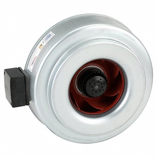Fantech 45020 In - Line Duct Fan 940 cfm Max., 12 in Duct, 300 W, 120V AC, 1 Ph, IP44, Galvanized Steel - ZenverasKV4YM42