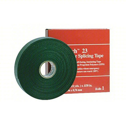 3M 23 - 3/4X30FT Insulating Electrical Tape High - Volt, Scotch®, Rubber, 3/4 in x 10 yd, 30 mil Tape Thick - ZenverasKV4YT75