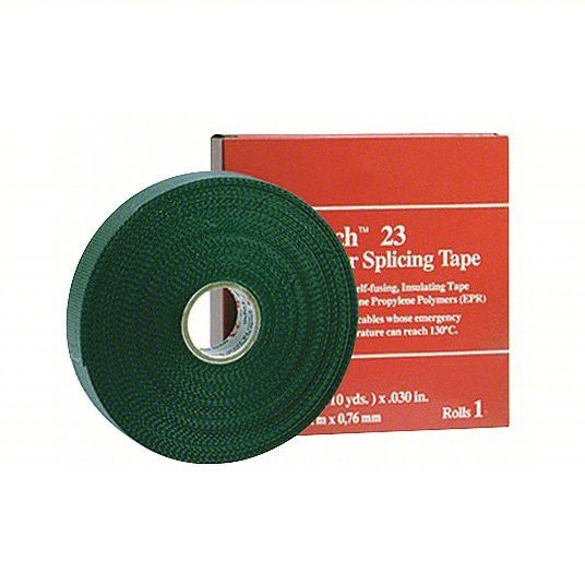 3M 23 - 3/4X30FT Insulating Electrical Tape High - Volt, Scotch®, Rubber, 3/4 in x 10 yd, 30 mil Tape Thick - ZenverasKV4YT75