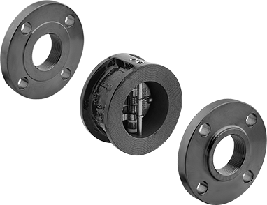 McMaster 5023K31 Flange - Mount Check Valve Cast Iron, 2 Pipe Size - ZenverasKV5023K31