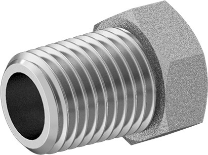 McMaster 50925K341 Compact Extreme - Pressure Steel Pipe Fitting Bushing Adapter, 1/4 NPTF Male x 1/8 NPTF Female - ZenverasKV50925K341