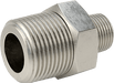 McMaster 51205K143 Extreme - Pressure 316 Stainless Steel Pipe Fitting Straight Reducer with Hex Body, 3/4 x 3/8 NPTF Male - ZenverasKV51205K143