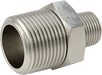 McMaster 51205K149 Extreme - Pressure 316 Stainless Steel Pipe Fitting Straight Reducer with Hex Body, 1 x 1/2 NPTF Male - ZenverasKV51205K149