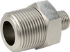 McMaster 51205K201 Extreme - Pressure 316 Stainless Steel Pipe Fitting Straight Reducer with Hex Body, 3/4 x 1/4 NPTF Male - ZenverasKV51205K201