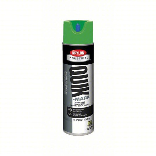Krylon A03614007 Marking Paint Inverted Paint Dispensing, Fluorescent Green, 20 oz, 468 Linear ft - ZenverasKV54TH43