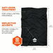 Chill-Its 6487 Neck Wrap, Black, Universal, Neck Wrap, Cooling, Polyester/Spandex - ZenverasKV56KA76