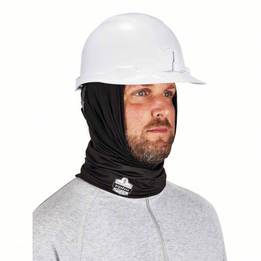 Chill-Its 6487 Neck Wrap, Black, Universal, Neck Wrap, Cooling, Polyester/Spandex - ZenverasKV56KA76