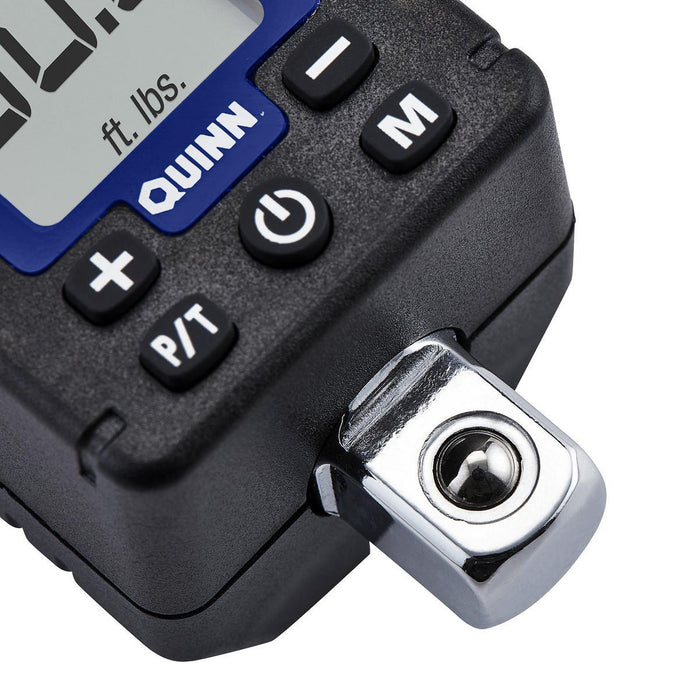 Quinn 58706 1/2 in. Drive 25-250 ft. lb. Digital Torque Adapter