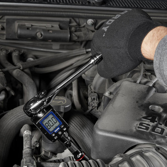 Quinn 58706 1/2 in. Drive 25-250 ft. lb. Digital Torque Adapter