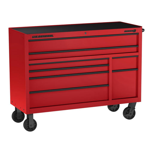KVM Tools US General KV58714 56 in. x 22 in. Roll Cab, Series 3, Red - ZenverasKV58714