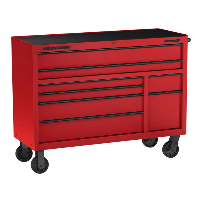 KVM Tools US General KV58714 56 in. x 22 in. Roll Cab, Series 3, Red - ZenverasKV58714