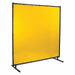 Steiner 534HD - 6X8 Welding Screen Vinyl, 6 ft Ht, 8 ft Wd, Yellow, 1 in Frame, Yellow - ZenverasKV5KNL6